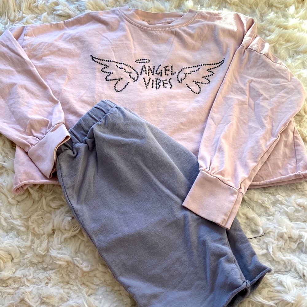 Short and Long Sleeve Outfit